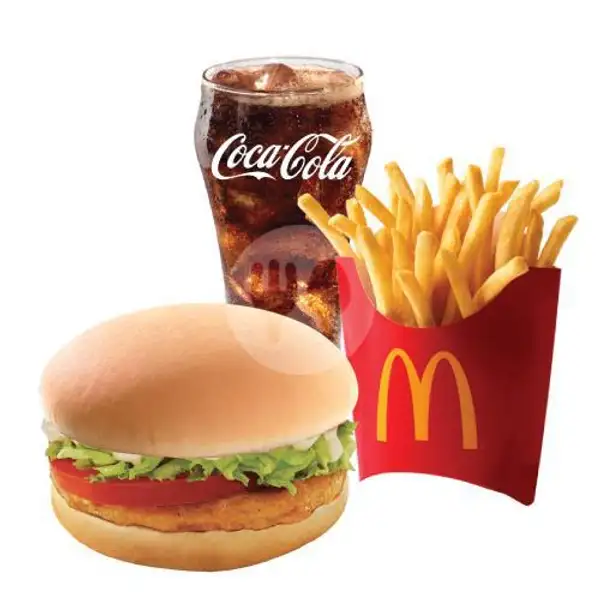 PaHeBat Chicken Burger Deluxe, Medium | McDonald's, TB Simatupang