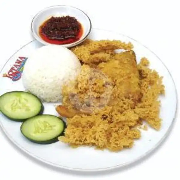 Nasi Ayam Goreng Kremesan | Istana Mie & Es, Paragon City Mall