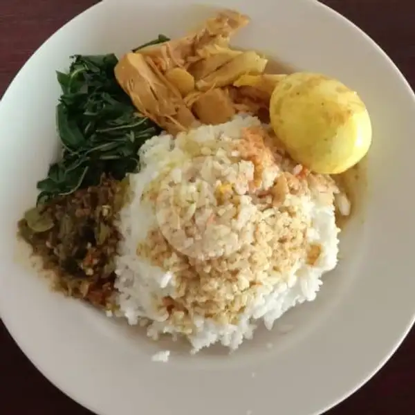 Nasi Telur Bulat | Rumah Makan Padang Sumber Rezeki, Gunung Batukaru