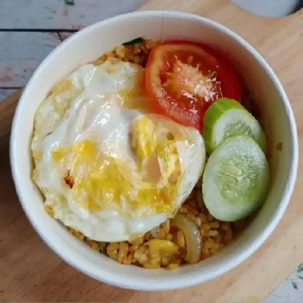 Rice BAWEL Goreng Telor Ceplok | Sara Cafe, Samping Spbu Gordon