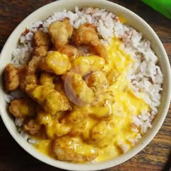 Paket Rice Bowl Chiken POP Saus Keju | Ayam Geprek & Pecel Lele Nabila, Air Padang