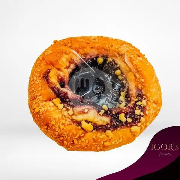 Roti Roll Blueberry | Igor's Pastry, Biliton