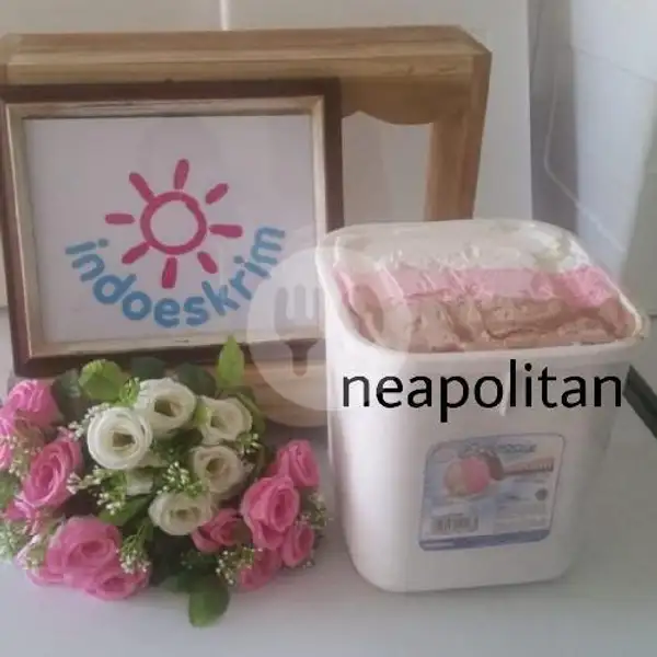 Neapolitan Indoeskrim | Bu Arif Ice Cream