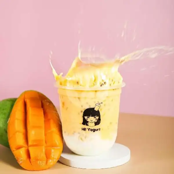 (no Sugar) Mango Yogurt Drink | Hi! Yogurt, Grand Mutiara