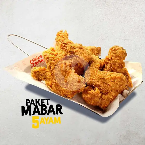 Paket Mabar 5 Ayam | Chicken Crush, Tendean