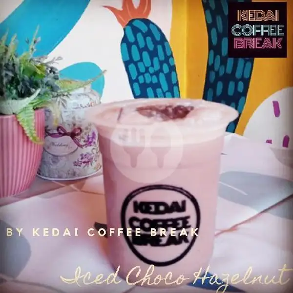 Iced Choco Hazelnut | Kedai Coffee Break, Curug