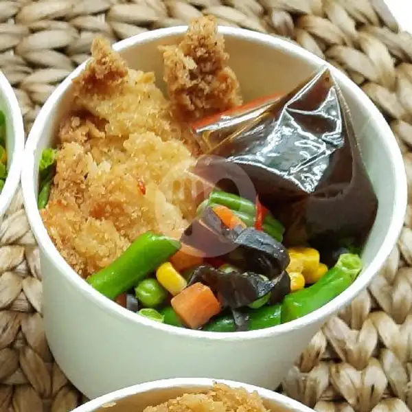 Rice Bowl Shrimp Roll | Steak Dan Ayam Bakaran Nyai, Ciledug