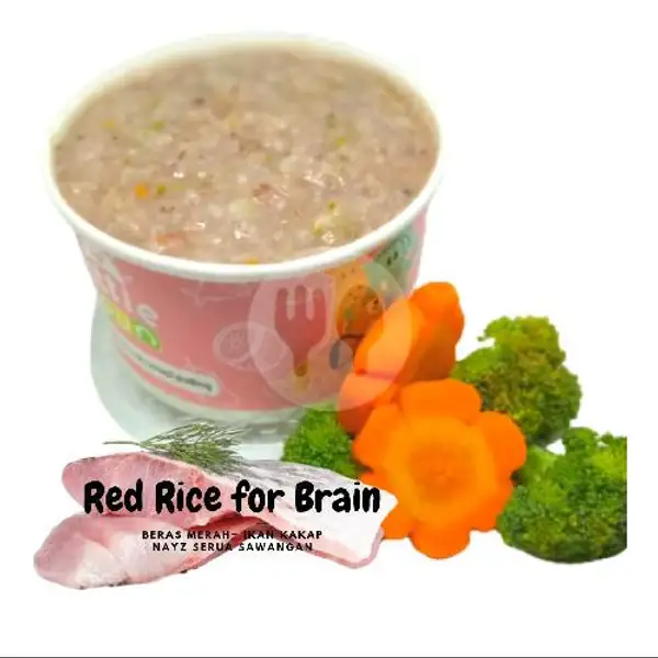 Bubur Menu Red Rice for Brain (Sehat & Cerdas) | Nayz Bubur Bayi Cinangka, Sawangan