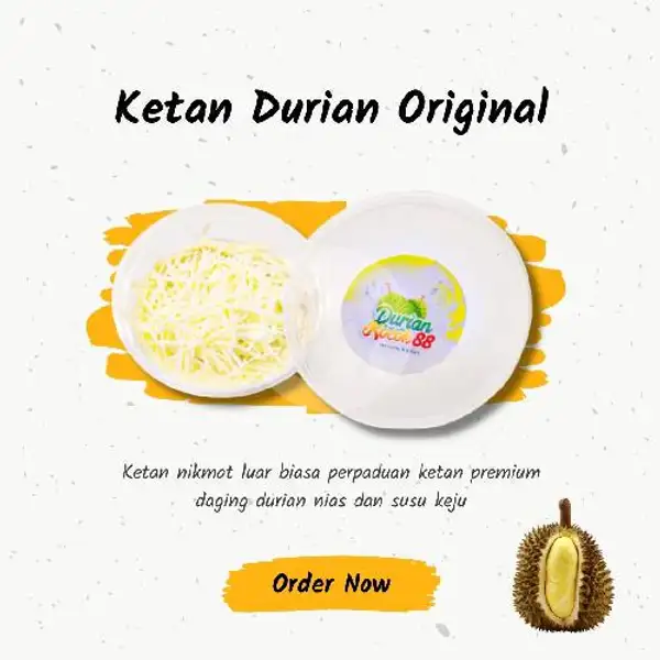 Ketan Durian Original (L) | Ayam Penyet Mas Eko