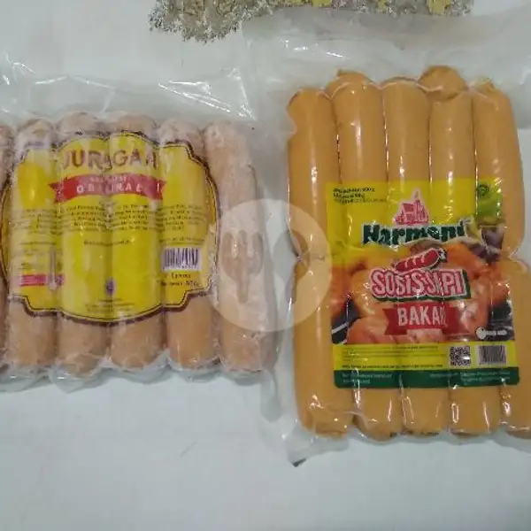 Sosis Bakar Jumbo Mini Varian Isi 10 | Mom's House Frozen Food & Cheese, Pekapuran Raya