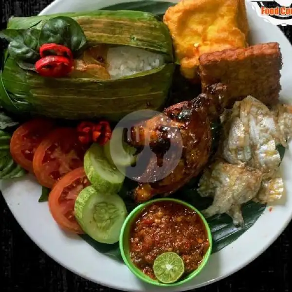 Nasi Liwet Bakar Komplit Ayam Bakar Madu Mangprang Food | Mangprang Food