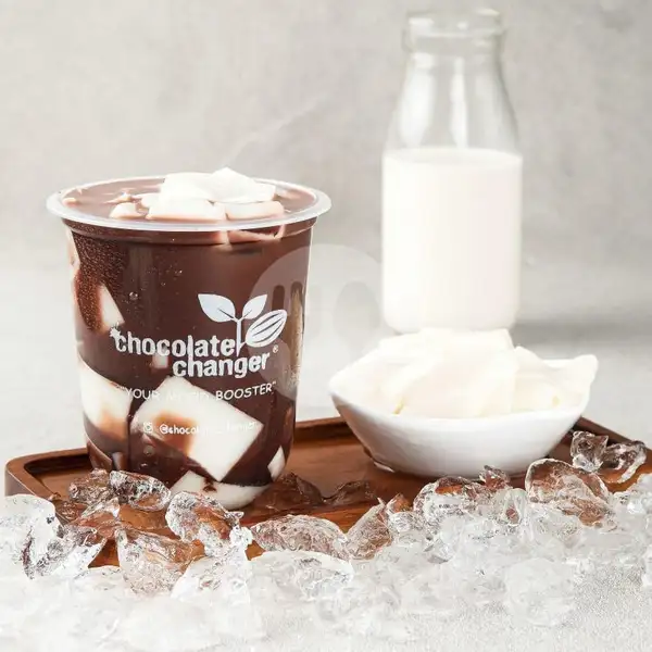 Chocolate Bubble + Milk Pudding (No Ice) | Chocolate Changer, Pasar Baru