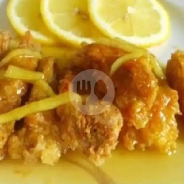 Ayam Goreng Dada Saos Lemon | Ayam Penyet Mantap, Bukit Bestari