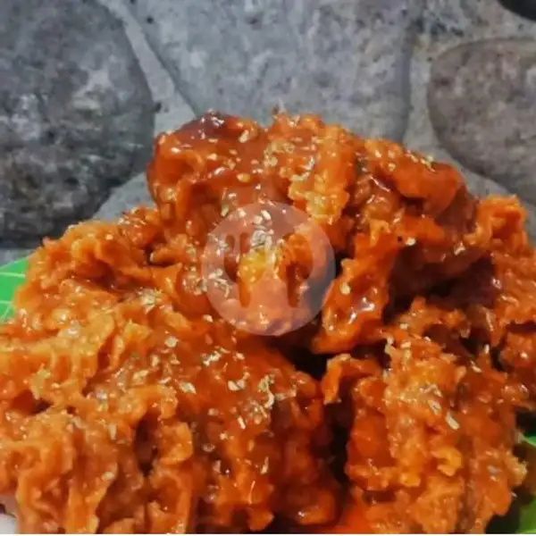 Nasi Ayam Geprek Caos BBQ | Ceker Edan, Demang Singomenggolo