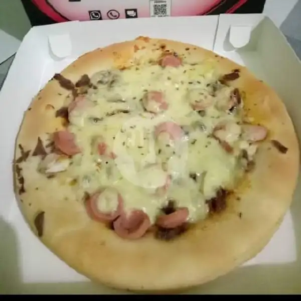 Pizza Sossis Ozora SZ XL | Pizza Ozora, Gundih