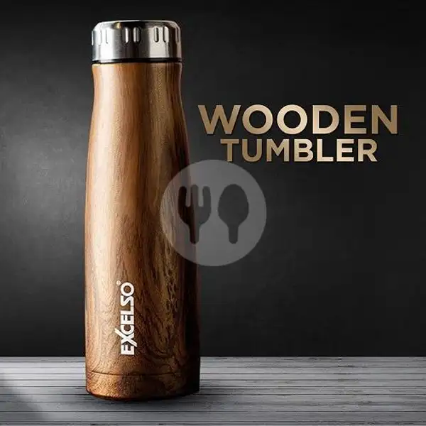 Tumbler Wooden | Excelso Coffee, Level 21 Mall