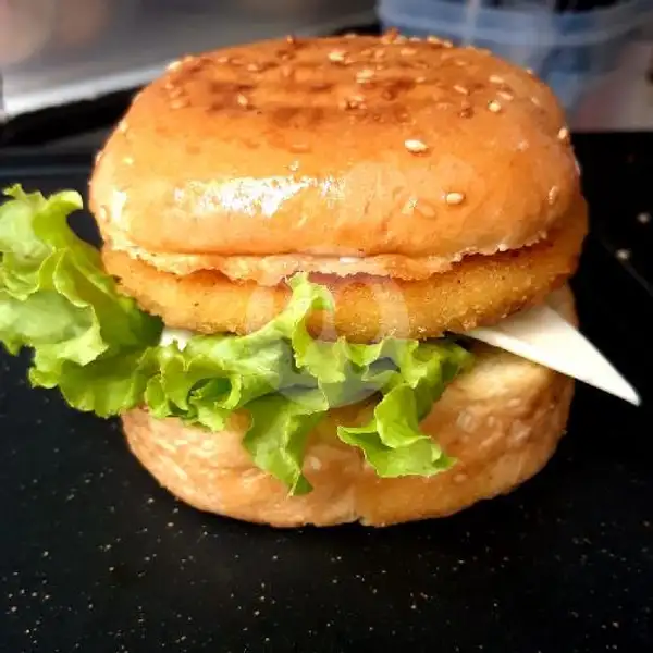 Burger Chicken Patties | Ayam Katsu Kimdan