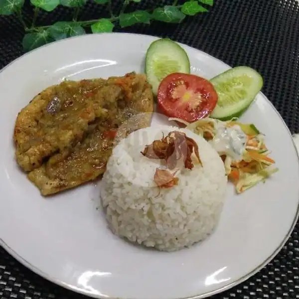 Chicken Breast Sambal Bawang | Thavela Cafe & Resto