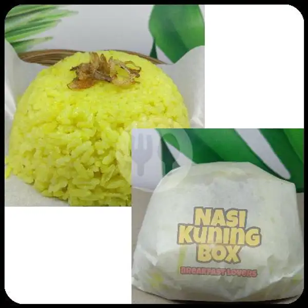 Nasi Kuning 1 Pcs | Nasi kuning Box