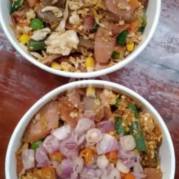 Nasi Gila.....BAKSO SOSIS  Yummy!!!! | Seblak Bandung Khenshop Kuliner, Payung Sekaki