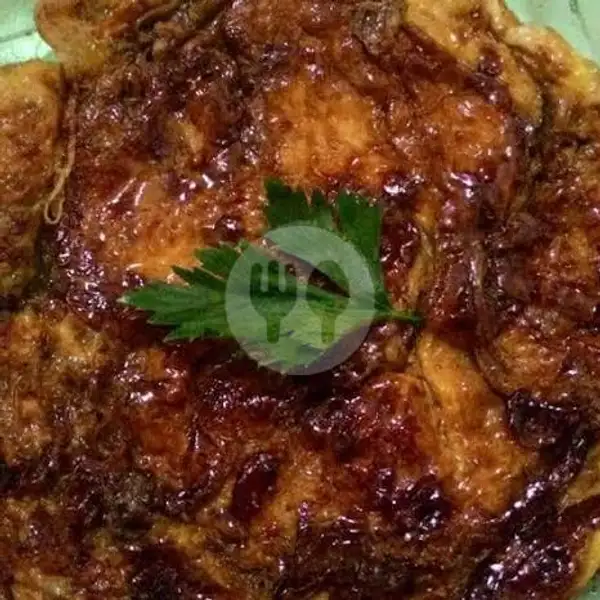 telur dadar bakar madu pedes level | PINGG - 22 Chicken Teriyaki, Ayam Bakar & Tahu Petis, Pringgodani