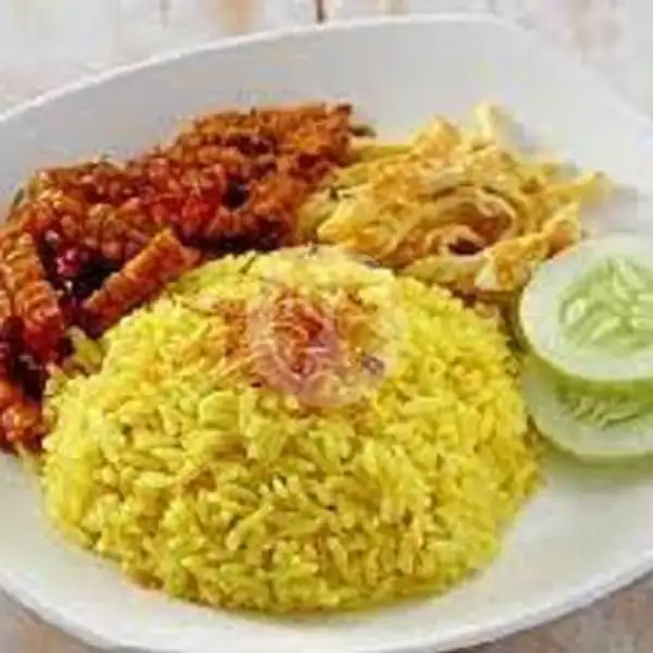 Nasi Kuning + Lontong Sayur | Bubur Ayam AA khas Cirebon, Jalan Duyung