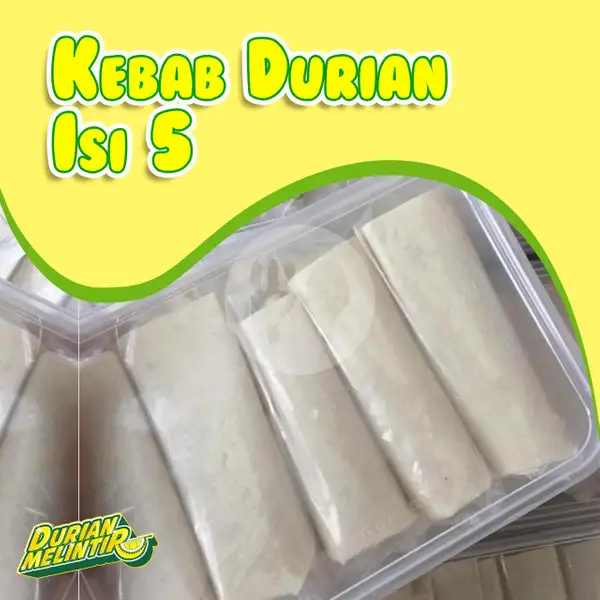 Kebab Durian Isi 5 | Durian Melintir, Jetis Baru