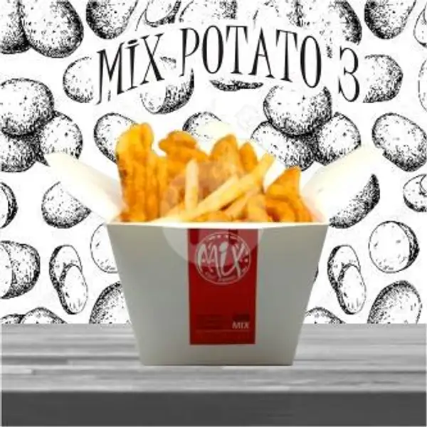 MIX Potato 3 | Mix Food Express, Sukolilo