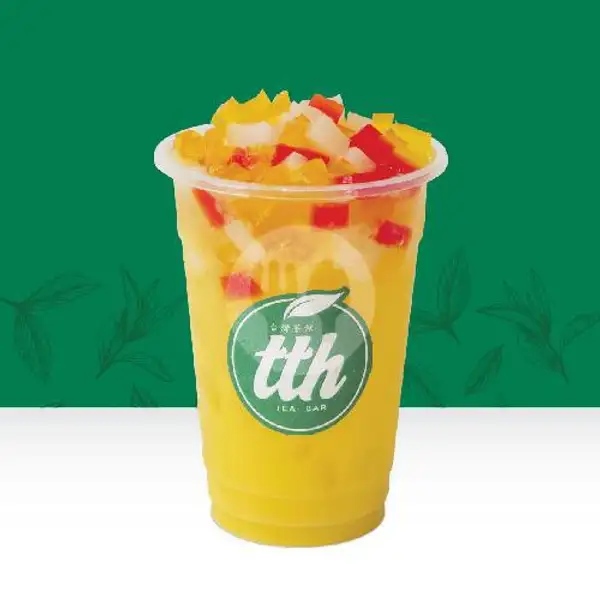 Mango Smoothies With Rainbow Jelly Regular | TTHTEABAR, Way Halim