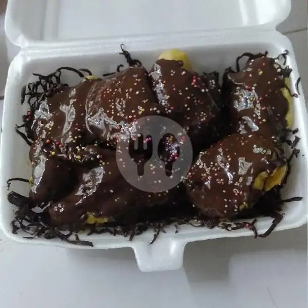 Pisang Coklat Lumer | Brownies Lumer Yanti, Pulau Singkep