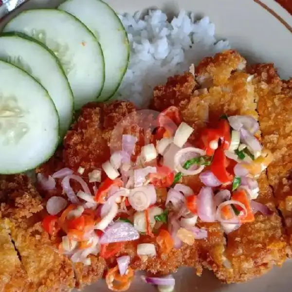 Nasi Chicken Katsu Sambal Matah | Warung Mantune