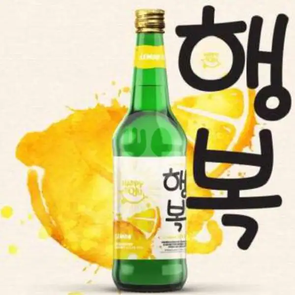 Soju Happy Lemon + Free Yakult | Arnes Beer Snack Anggur & Soju