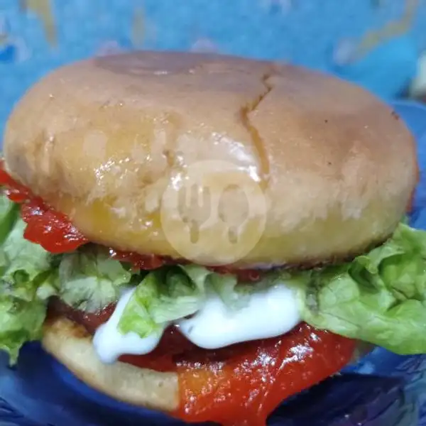 Beef Burger | Takoyaki Afreenshop, Kalibata
