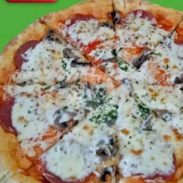 Pepperoni Mushroom Medium | Pizza Dezzo, Giwangan