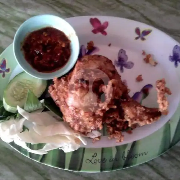 Ayam Penyet TANPA NASI | Mbak Vina Seafood, Bukit Kecil
