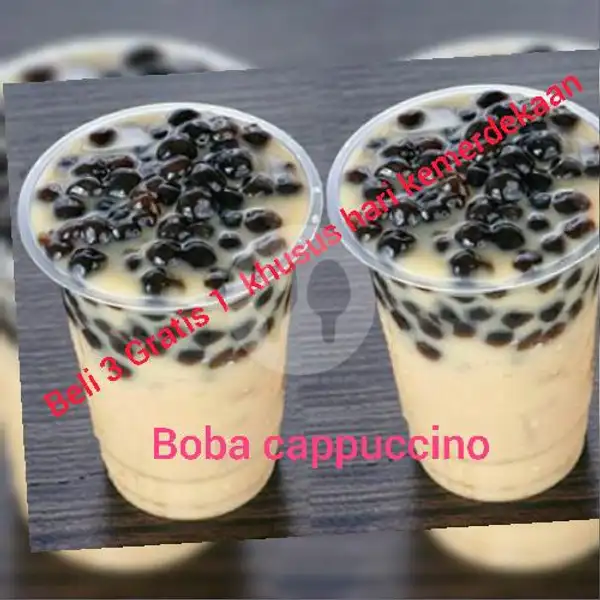 Ratu Drink Boba Cappuccino | Ayam Suka-Suka Ratu Bilqis, Taman Mini