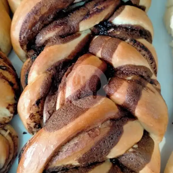 Roti Kepang Coklat | Roti Panas, Sekar Gambir