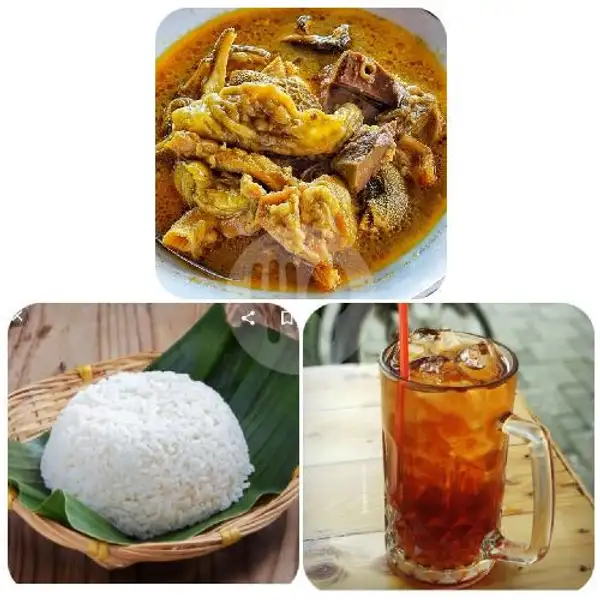 Paket Gulai Rica-Rica + Nasi + Es Teh Manis | Tongseng Solo Pak Min