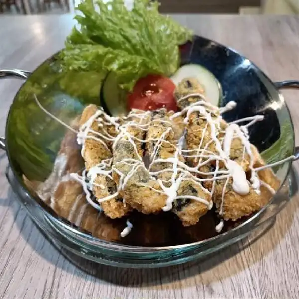 Fish Fingers | Let's Eat Vegetarian Cafe. Kota Batam