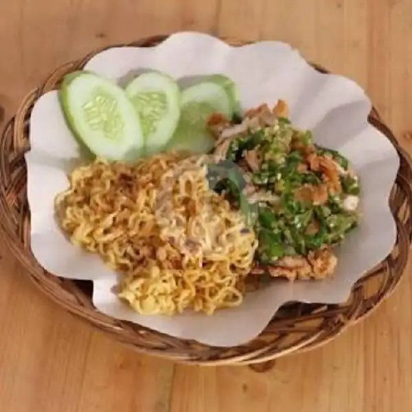 Paket Ayam Geprek Sambal Ijo + Mie Goreng HOT Tanpa Nasi Galuh Banjar | Makan Mumer, Pakansari