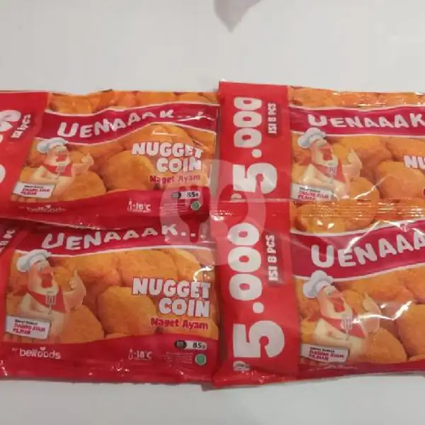 Nugget Ayam Uenaaak Berat 85gr ( Frozen ) | Dimsum Pempek Baso Aci Dan Frozen Food ADA,Bojong Pondok Terong