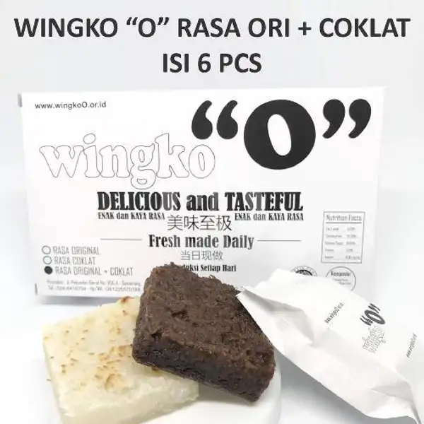 Wingko Rasa Original + Coklat | Wingko O, Pekunden