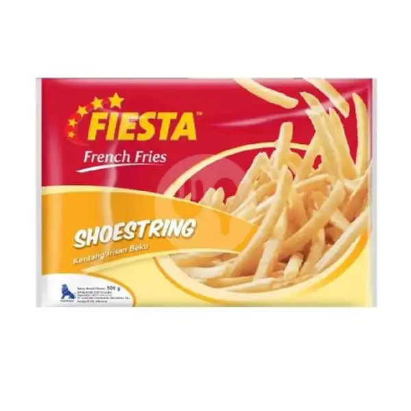 Fiesta Kentang Shoestring 500gram | Bumba Frozen Food