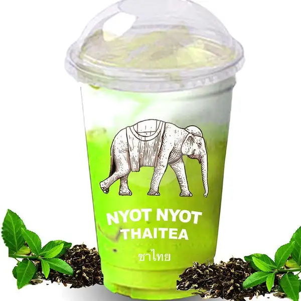 Nyot - Nyot Thai Matcha Latte | Nyot-Nyot Thai Tea 