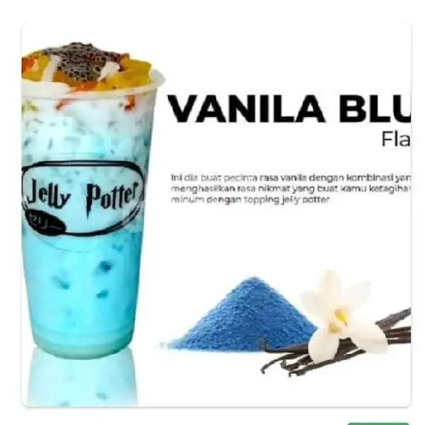 Vanilla Blue | Jelly potter, Harjamukti
