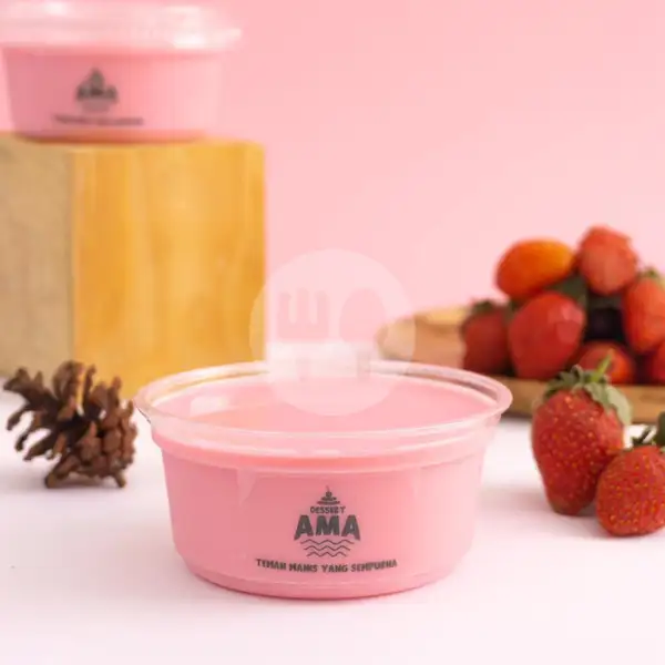 Pudding Strawberry | Sei Sapi Kana,Cilacap