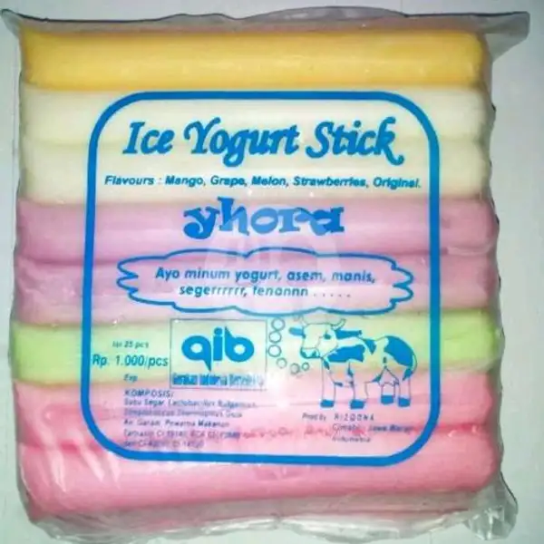 Ice Yogurt Stick 1 Pack Isi 25 Pis Mix 5 Rasa | Yhora Ice Cream, Yogurt & Frozen Food, Panca Bhakti