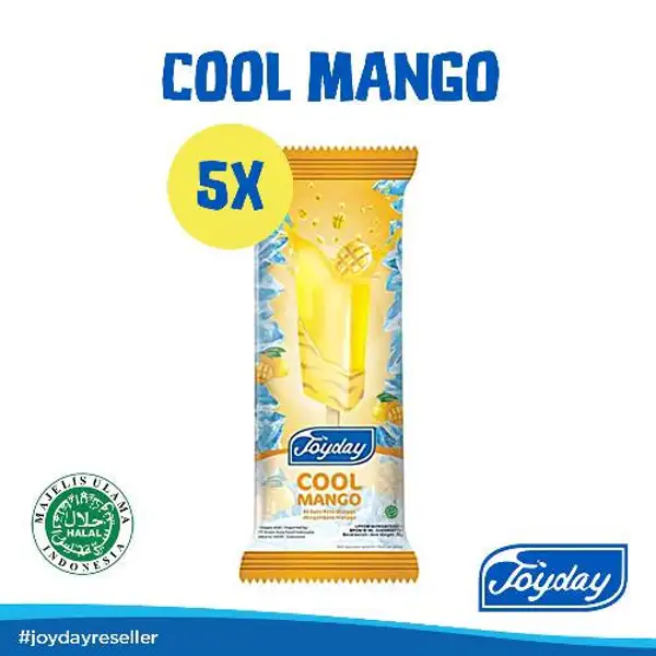Joyday Ice Cream Cool Mango 70gr ( 5 pcs ) | Just Grill Kitchen & BBQ