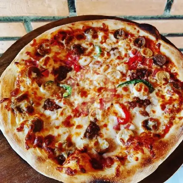 Pizza MEATLOVER (Large/ 30cm) | Emmaethanpizza, Purwokinanti