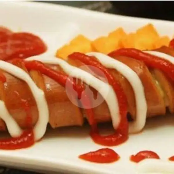 Sosis Jumbo + Hot Dog + Lemon Tea 2 | Rumah Cemilan Dzaki, Larangan